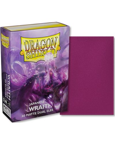 Dragon Shield Dual Sleeves - Wraith mat mic (60 buc.) - 2