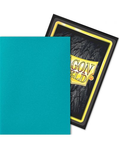 Protecții pentru cărți de joc Dragon Shield Dual Sleeves - Matte Glacier (100 buc.) - 3