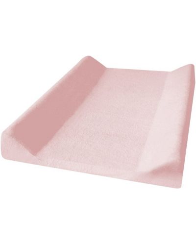 Apărătoare pentru pătuț Baby Matex - Jersey, 60 x 70 cm, roz - 1