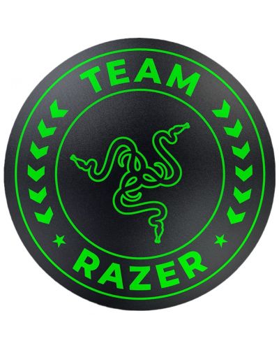 Protector de podea Razer - Team Razer, mat negru - 1