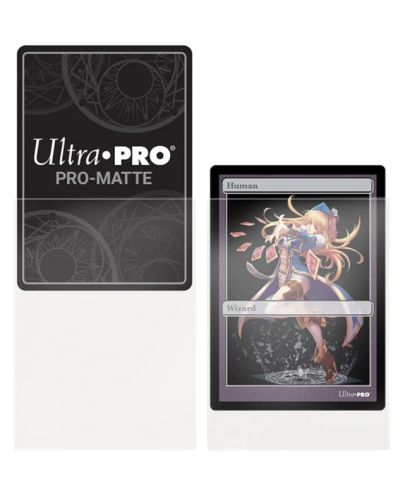 Protecții pentru cărți  Ultra Pro - PRO-Matte Clear Small (60 buc.) - 2