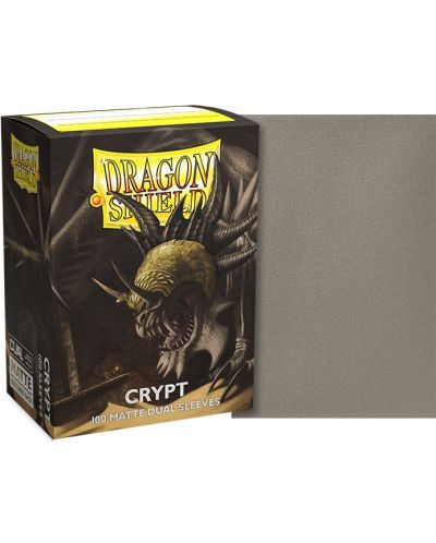 Scut Dragon Shield - Dublu Crypt Sleeves - Mat (100 buc.) - 2