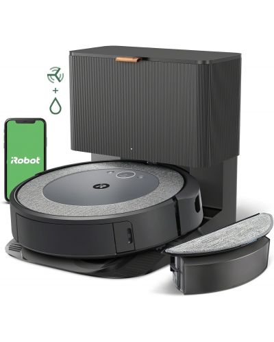 Aspirator-robot iRobot - Roomba Combo i5+, i557840, Woven Neutral