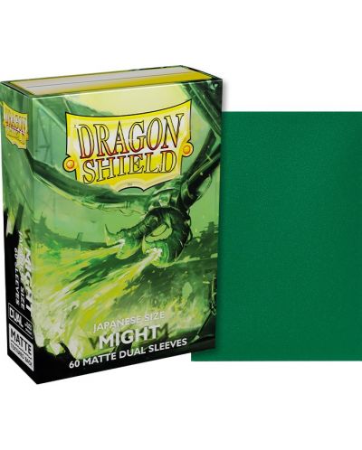 Protecții pentru cărți de joc Dragon Shield Dual Might Sleeves - Small Matte (60 buc.) - 2
