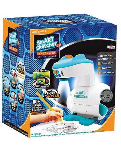 Proiector pentru schițe și desen TM Toys - Smart Sketcher 2.0