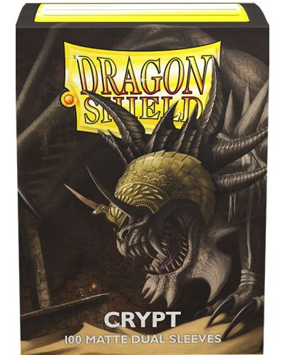 Scut Dragon Shield - Dublu Crypt Sleeves - Mat (100 buc.) - 1