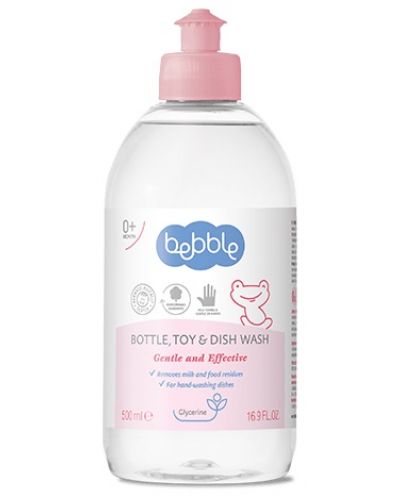 Detergent de vase pentru bebelusi Bebble, 500 ml - 1