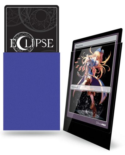 Protecții pentru cărți Ultra Pro - Eclipse Gloss Small Size, Royal Purple (60 buc.) - 2