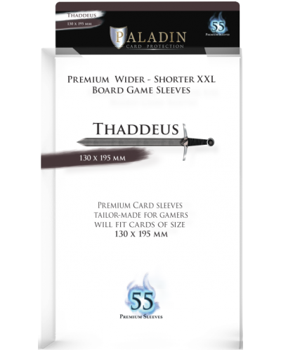 Protectori de cărți Paladin - Thaddeus 130 x 195 (55 buc.) - 1