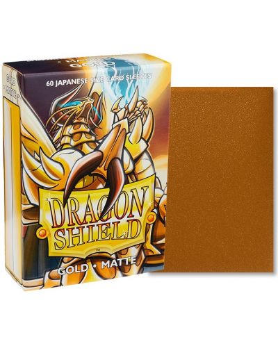 Manșoane Dragon Shield - Aur mat (100 buc.) - 2