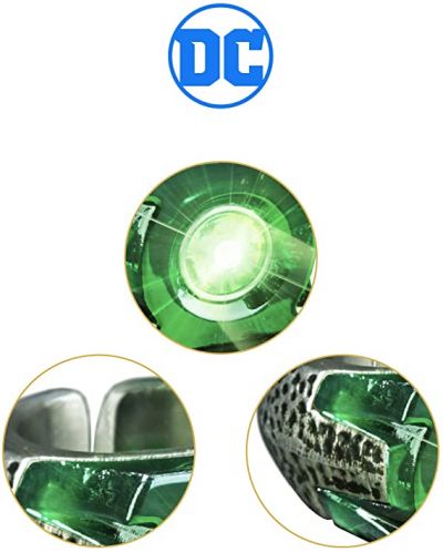 Inel The Noble Collection DC Comics: Green Lantern - Light-Up Ring - 3