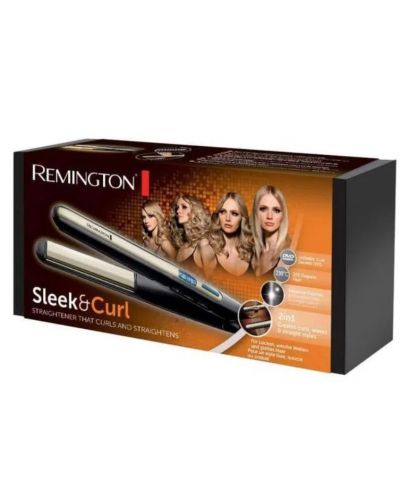 Placă de păr Remington S6500, 230ºC, ceramică, neagră - 4