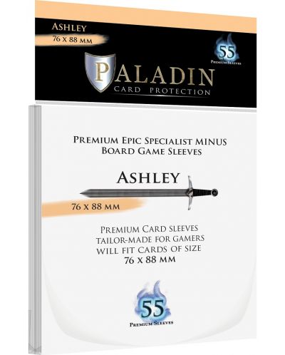 Protectori de carduri Paladin - Ashley 76 x 88 (55 buc.) - 1