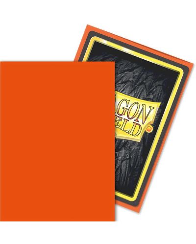 Dragon Shield Classic Sleeves - Tangerine (100 buc.) - 3
