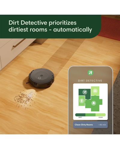 Aspirator robot iRobot - Roomba Combo 10 Max, negru | Ozone.ro