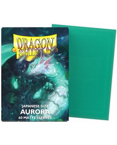 Protecții pentru cărți de joc Dragon Shield Sleeves - Small Matte Aurora (60 buc.) - 2