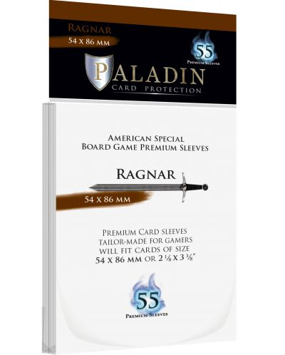 Protectori pentru carti  -  Paladin - Ragnar, 54 x 86 - 1