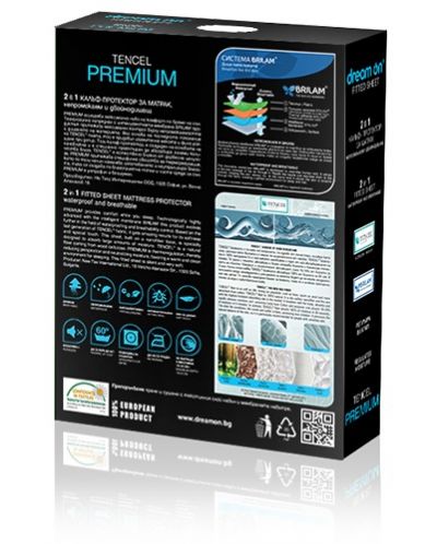 Protecţie pentru saltea Dream On - Tencel Premium, inaltime 25-35 cm - 2