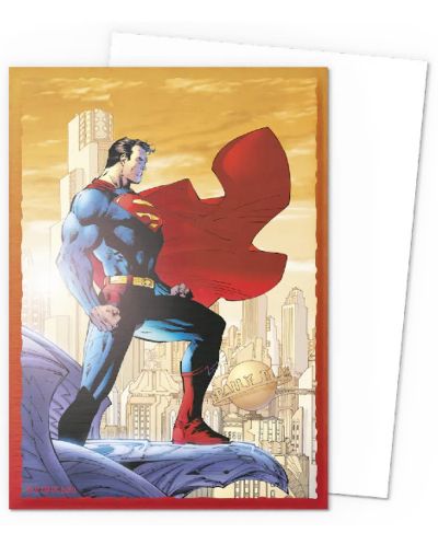 Protecții pentru cărți Dragon Shield - Brushed Art Sleeves Standard Size, Superman 2 (100 buc.) - 2