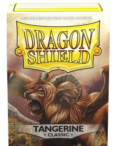 Dragon Shield Classic Sleeves - Tangerine (100 buc.) - 1