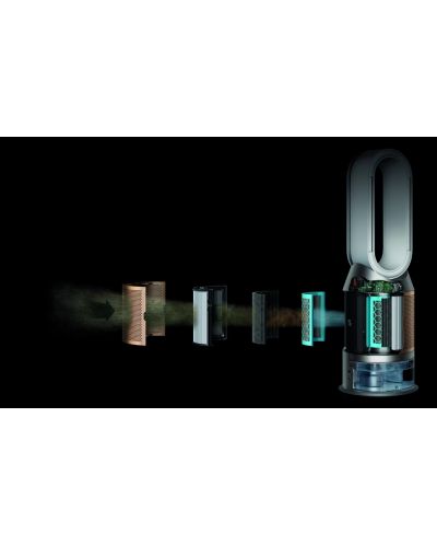 Purificator de aer Dyson - PH04, HEPA, 61.5 dB, alb/auriu - 7
