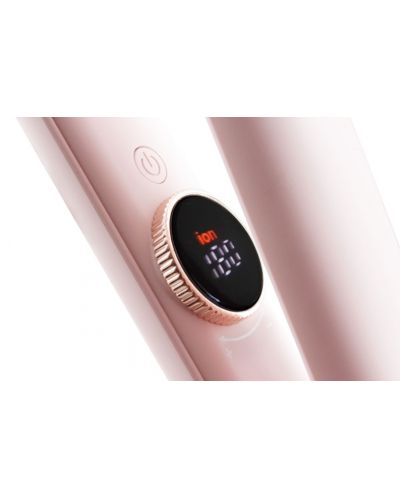 Placă de păr Hair Majesty - HM-4030, 230°C, turmalina, roz - 5