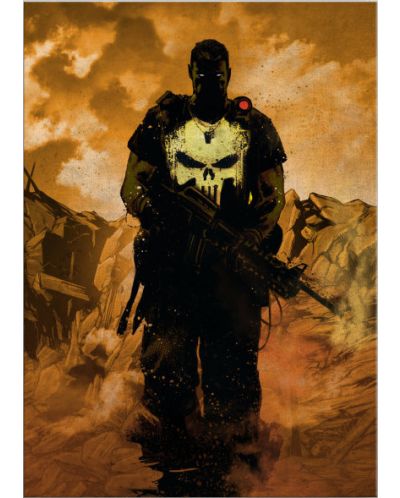 Poster metalic Displate - Marvel - Punisher - 1