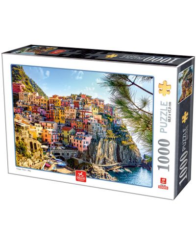Puzzle Deico Games de 1000 piese - Italy, Cinque Terre - 1