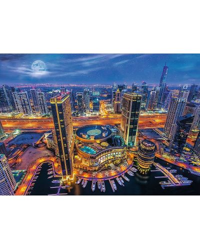 Puzzle Trefl de 2000 piese - Luminile Dubaiului - 2