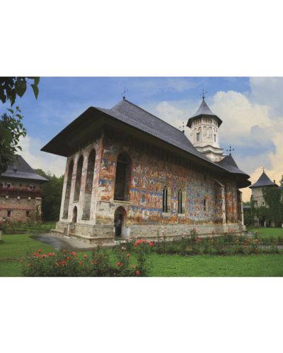 Puzzle Deico Games de 1000 piese - Romania, Moldovita Monastery - 2