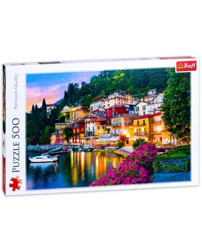 Puzzle Trefl de 500 piese - Lacul Komo, Italia - 1