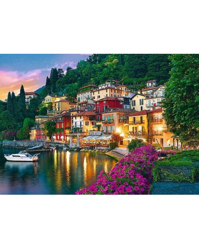 Puzzle Trefl de 500 piese - Lacul Komo, Italia - 2