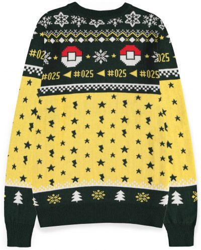 Pulover Difuzed Games: Pokemon - Christmas Jumper Pikachu - 2