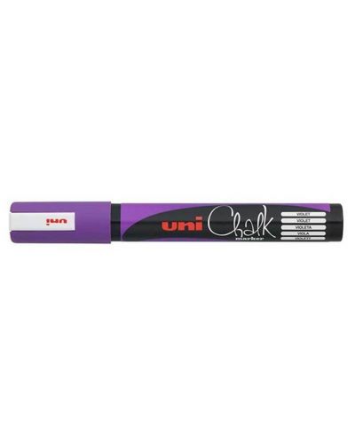 Marker cu creta Uniball – Violet - 1