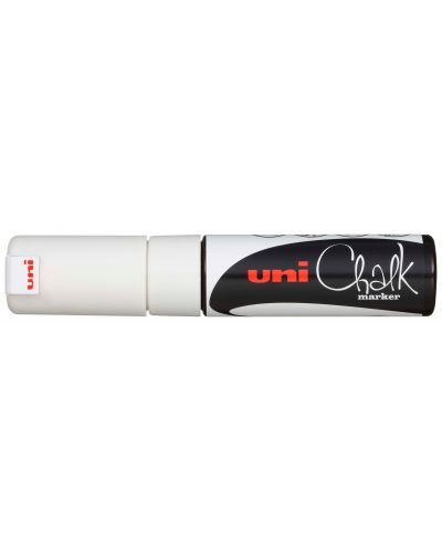 Marker creta Uniball – Alb, 8.0 mm - 1