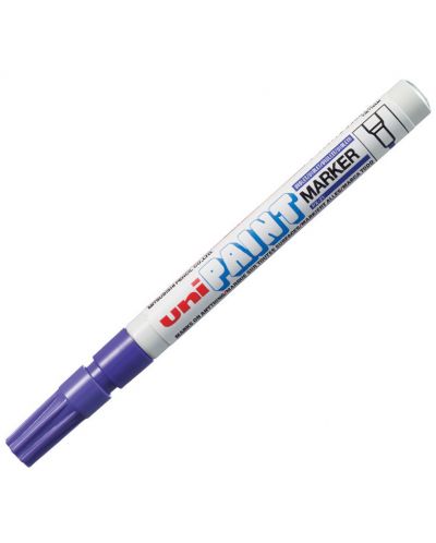 Marker permanent Uniball pe baza de ulei – Violet - 1