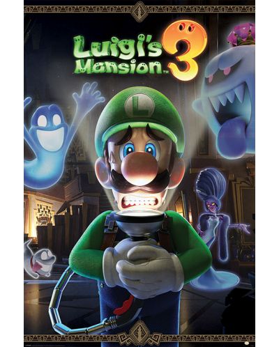 Poster maxi Pyramid - Luigi's Mansion 3 (You're in for a Fright) - 1