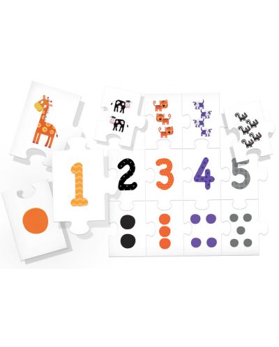 Puzzle educativ  Headu - Numere - 3