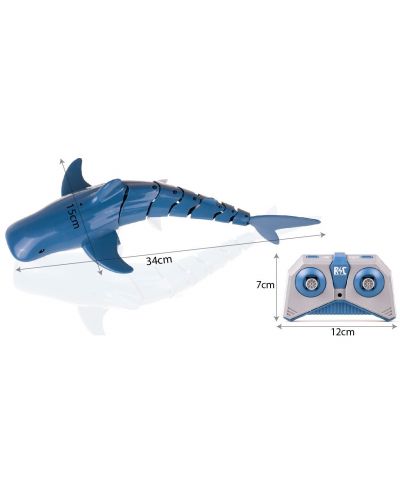 Jucărie de control radio MalPlay - Shark - 4