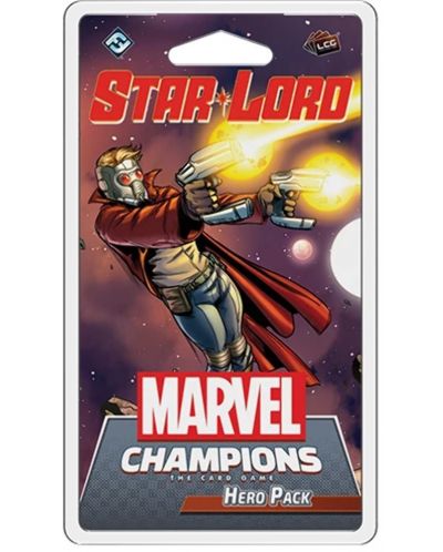 Extensie pentru jocuri de societate Marvel Champions - Star-Lord Hero Pack	 - 1