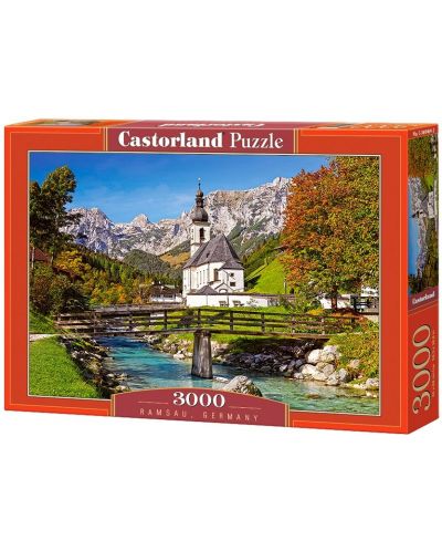 Puzzle Castorland de 3000 piese -  Ramsau, Germania - 1