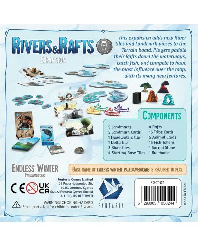Extindere pentru jocul de societate Endless Winter: Rivers & Rafts - 2