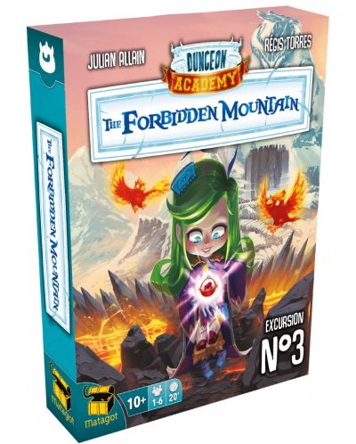 Extensie pentru jocul de societate Dungeon Academy - The Forbidden Mountain - 1