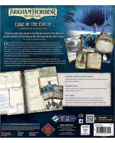 Exstensie pentru joc de societate Arkham Horror LCG: Edge of the Earth - Campaign Expansion - 2