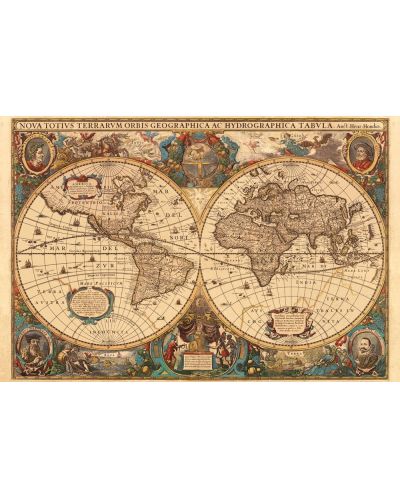 Puzzle Ravensburger de 5000 piese - Harta lumii antice - 2