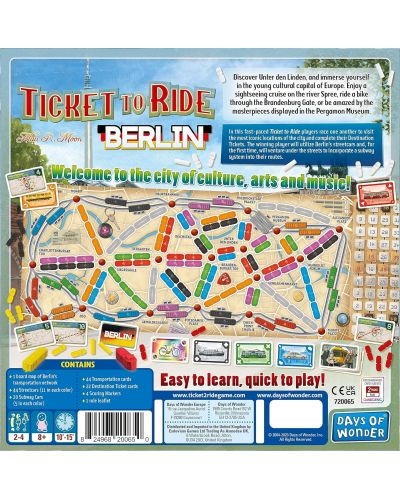 Extindere pentru jocul de societate Ticket to Ride - Berlin - 3
