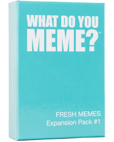 Extensie pentru jocuri de societate What Do You Meme? - Fresh Memes Expansion Pack 1 - 1