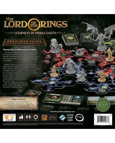 Extensie pentru jocul de societate The Lord of the Rings: Journeys in Middle-Earth - Shadowed Paths - 2
