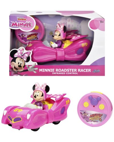 Jada Toys Radio Control Car - IRC Minnie Roadster Racer - 1