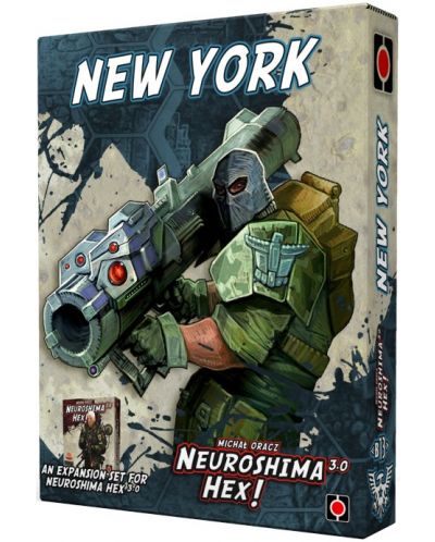 Extensie pentru jocul de societate Neuroshima Hex 3.0 - New York - 1